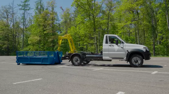 UAZ 23602 Profi Singlecab kontejner