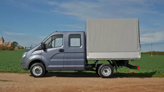 GAZ GAZelle NEXT Doublecab valník